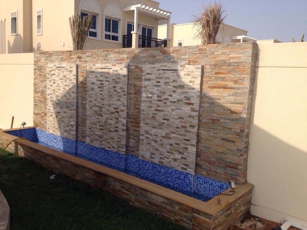 Stone Water Walls & Features — Water Features
