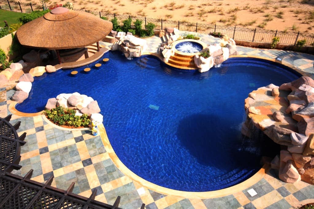 Freeform Lagoon Villa Pool — Villa Pools